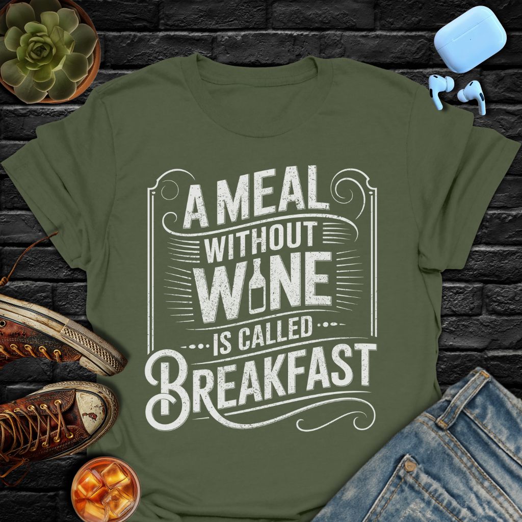 A Meal Without Wine Tee