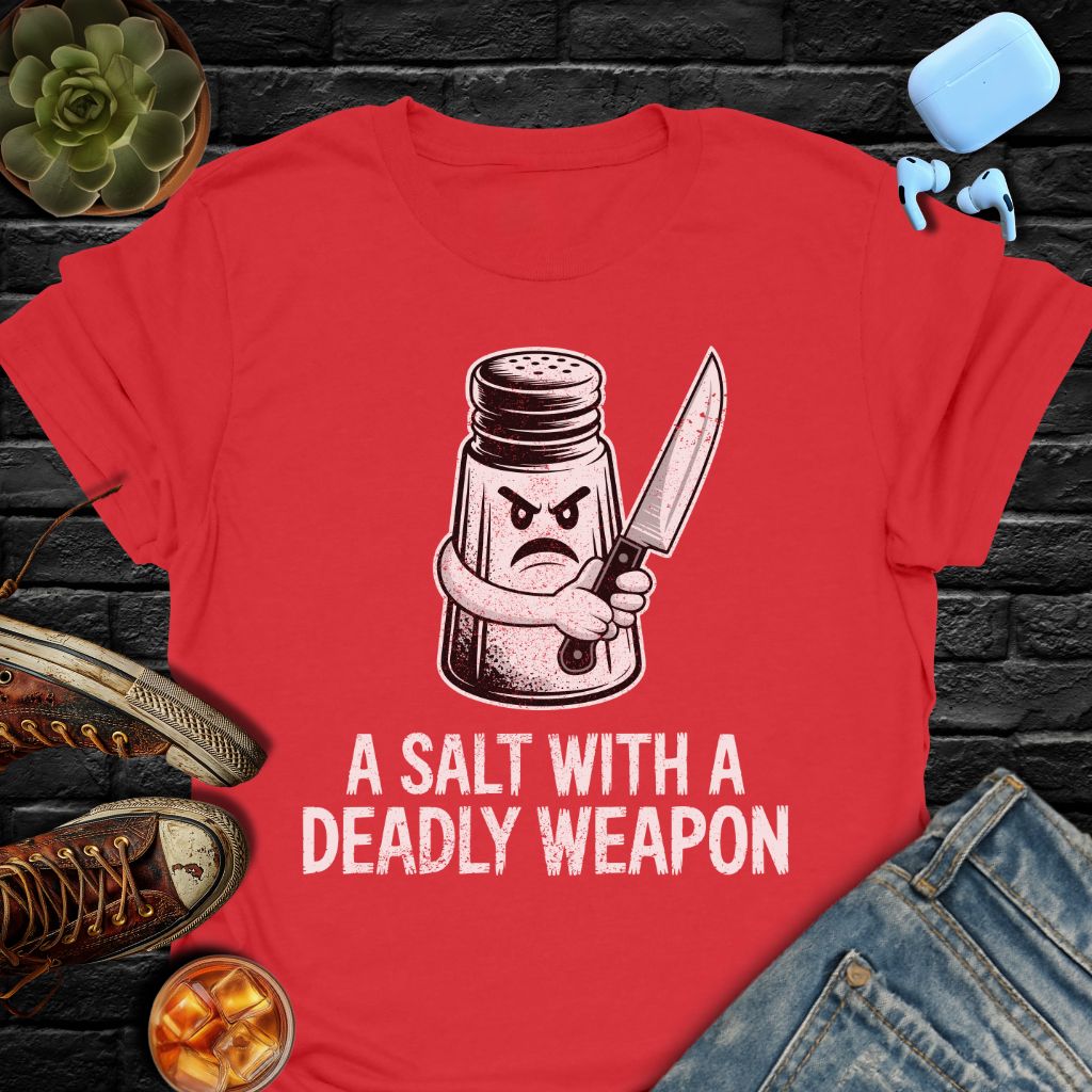 A Salt With A Deadly Weapon Tee