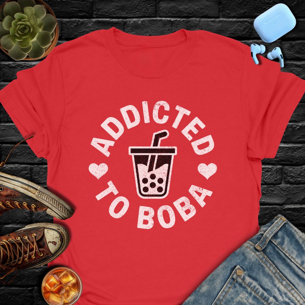 Addicted To Boba Tee