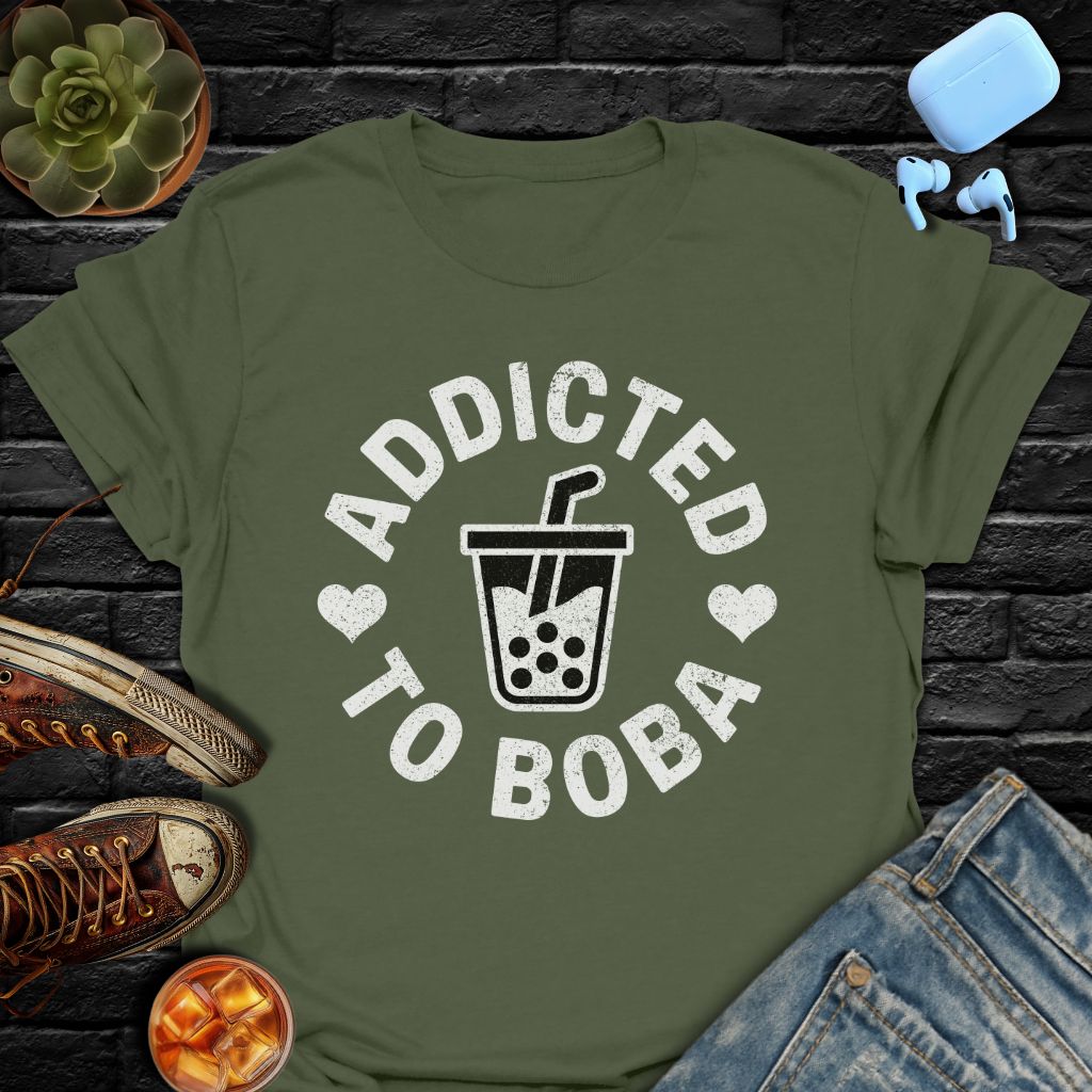 Addicted To Boba Tee