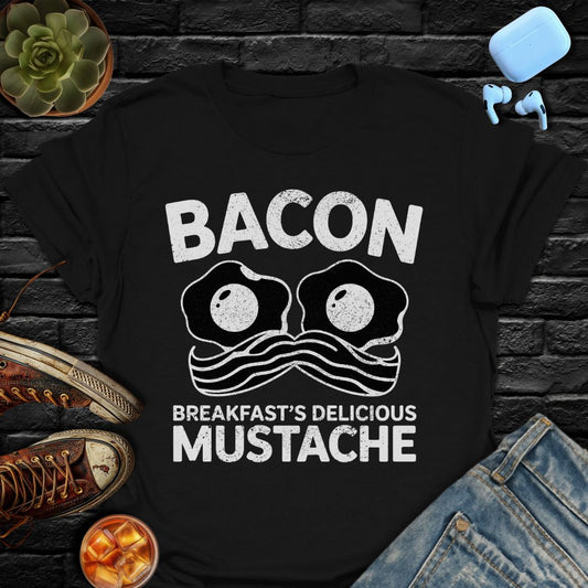 Bacon: Breakfast's Delicious Mustache Tee