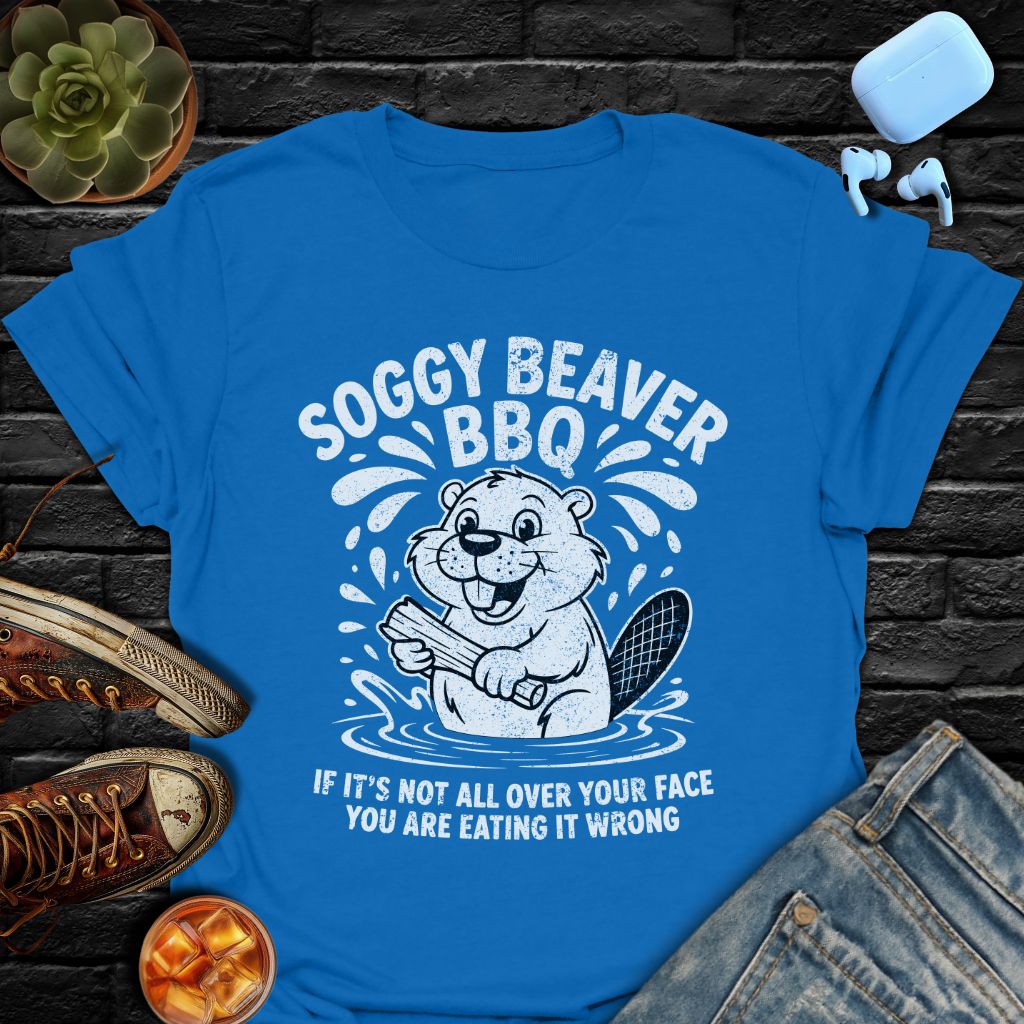Soggy Beaver BBQ Tee