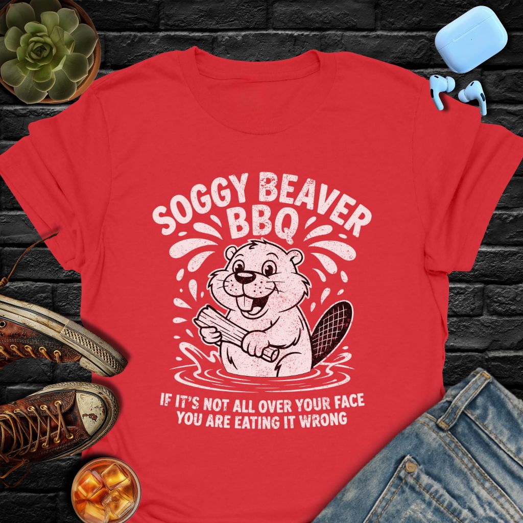 Soggy Beaver BBQ Tee