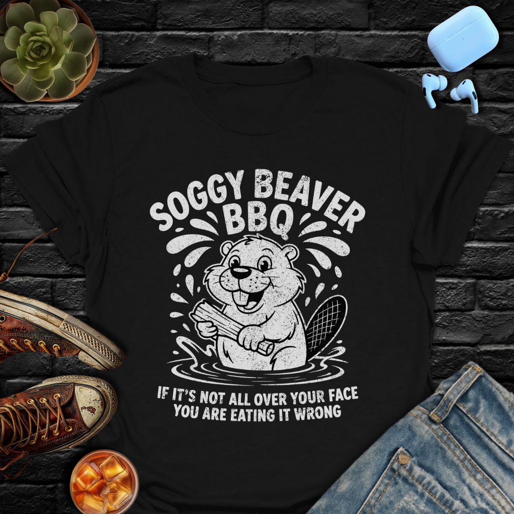 Soggy Beaver BBQ Tee