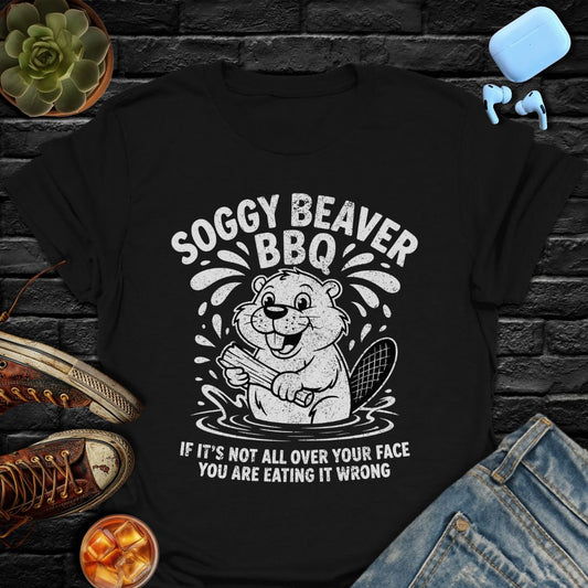 Soggy Beaver BBQ Tee