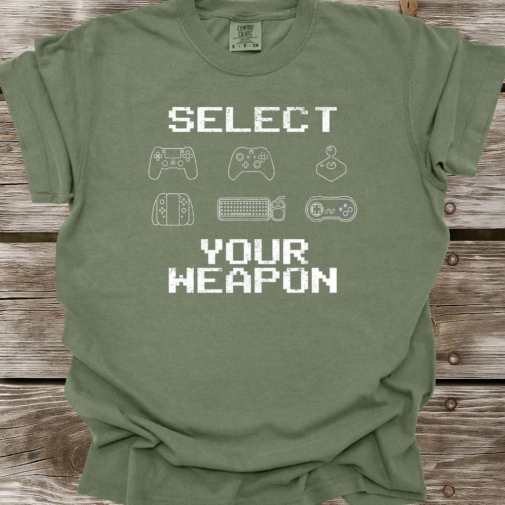 Select Your Weapon T-Shirt