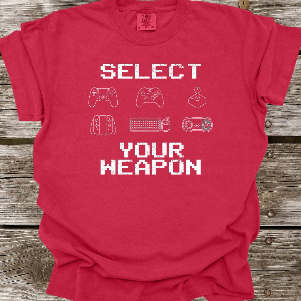 Select Your Weapon T-Shirt