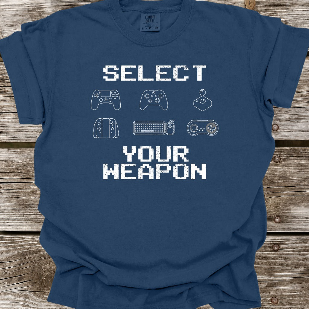 Select Your Weapon T-Shirt