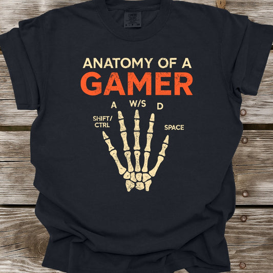 Anatomy Of A Gamer T-Shirt