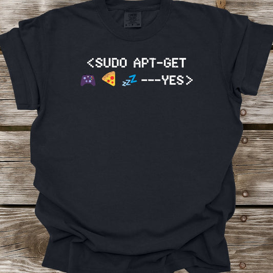 Sudo Apt-Get T-Shirt