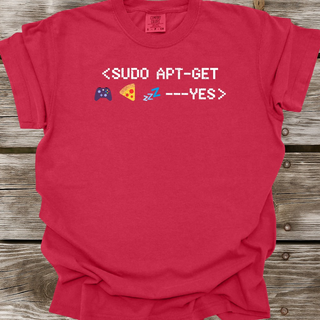 Sudo Apt-Get T-Shirt