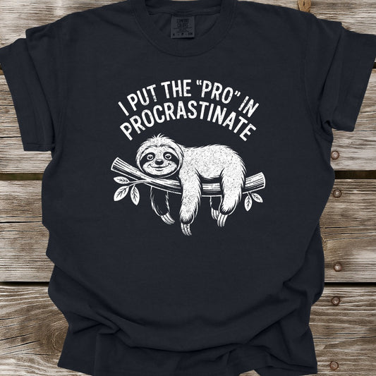 Pro In Procrastinate T-Shirt