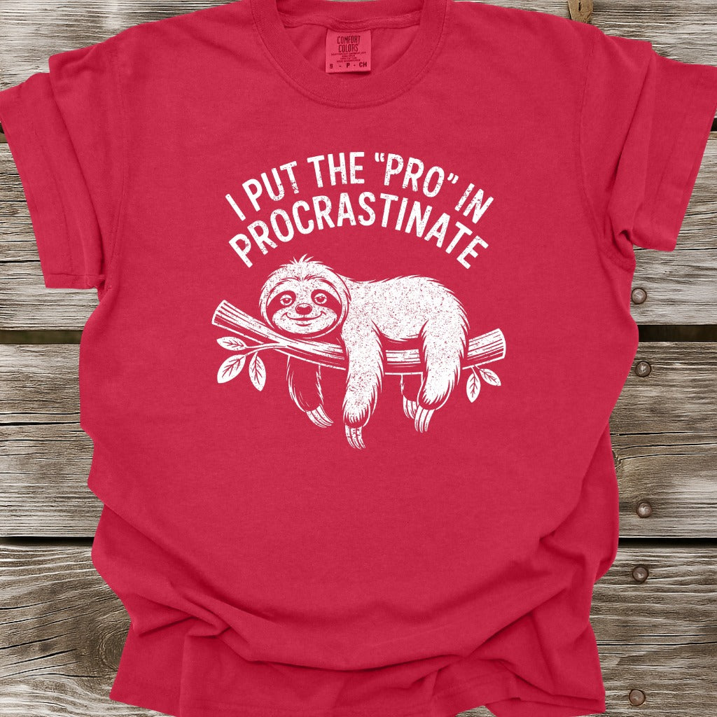 Pro In Procrastinate T-Shirt