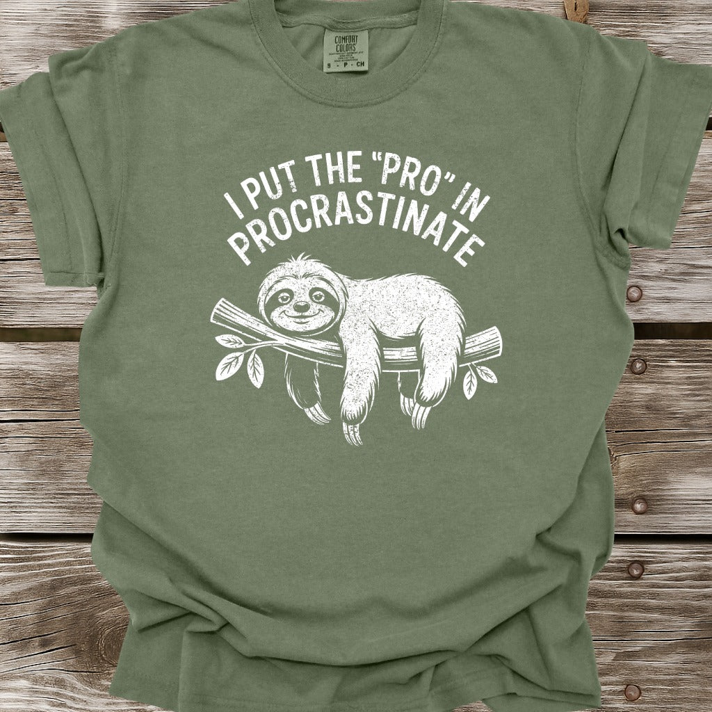 Pro In Procrastinate T-Shirt