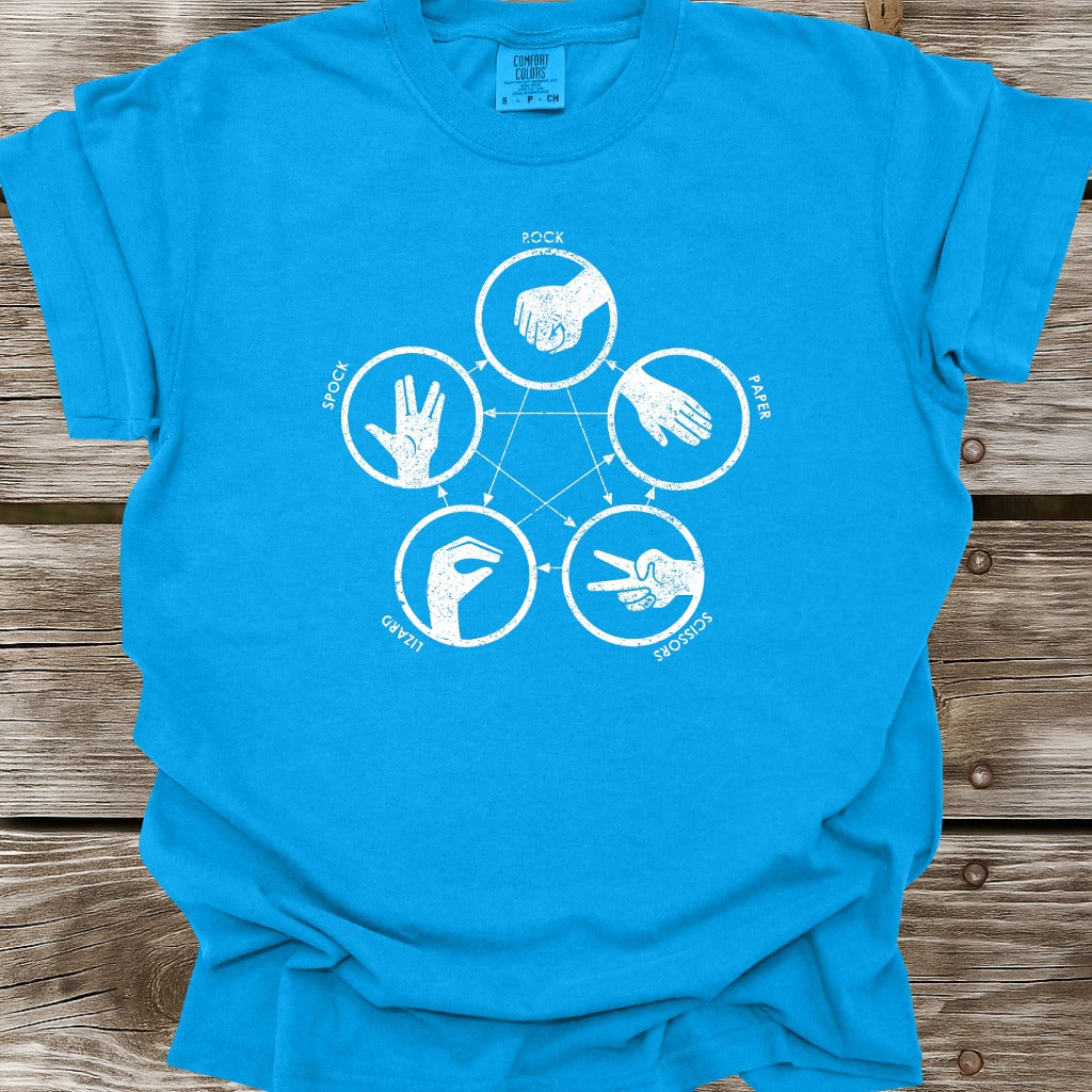 Rock Paper Scissors Lizard Spock T-Shirt