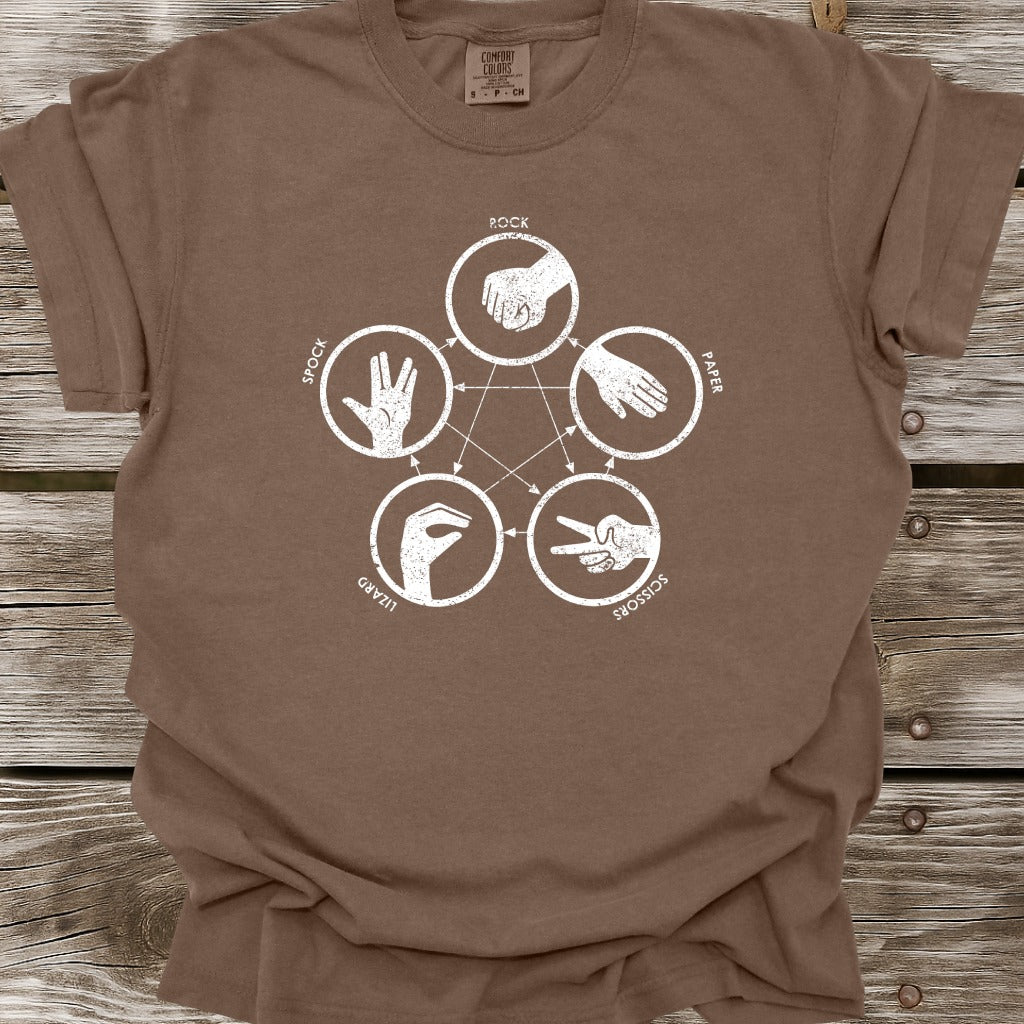 Rock Paper Scissors Lizard Spock T-Shirt