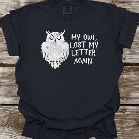 My Owl Lost My Letter Again T-Shirt