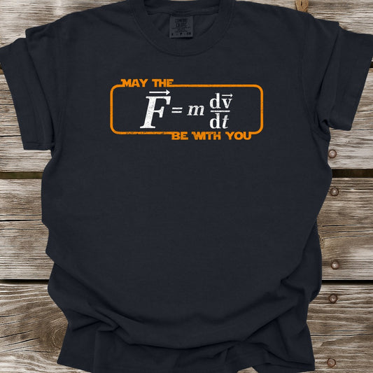 May The Force Equation Be With You T-Shirt
