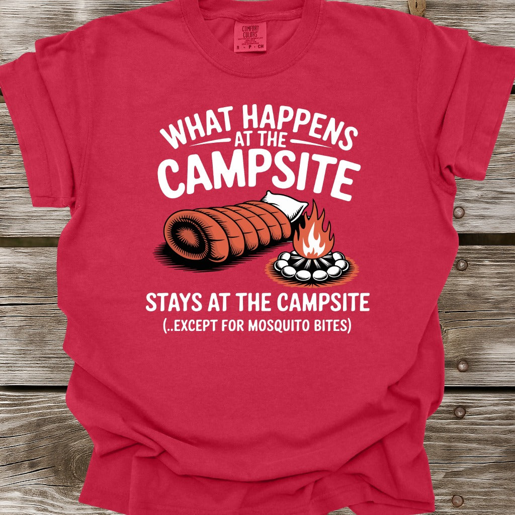 What Happens At The Campsite T-Shirt