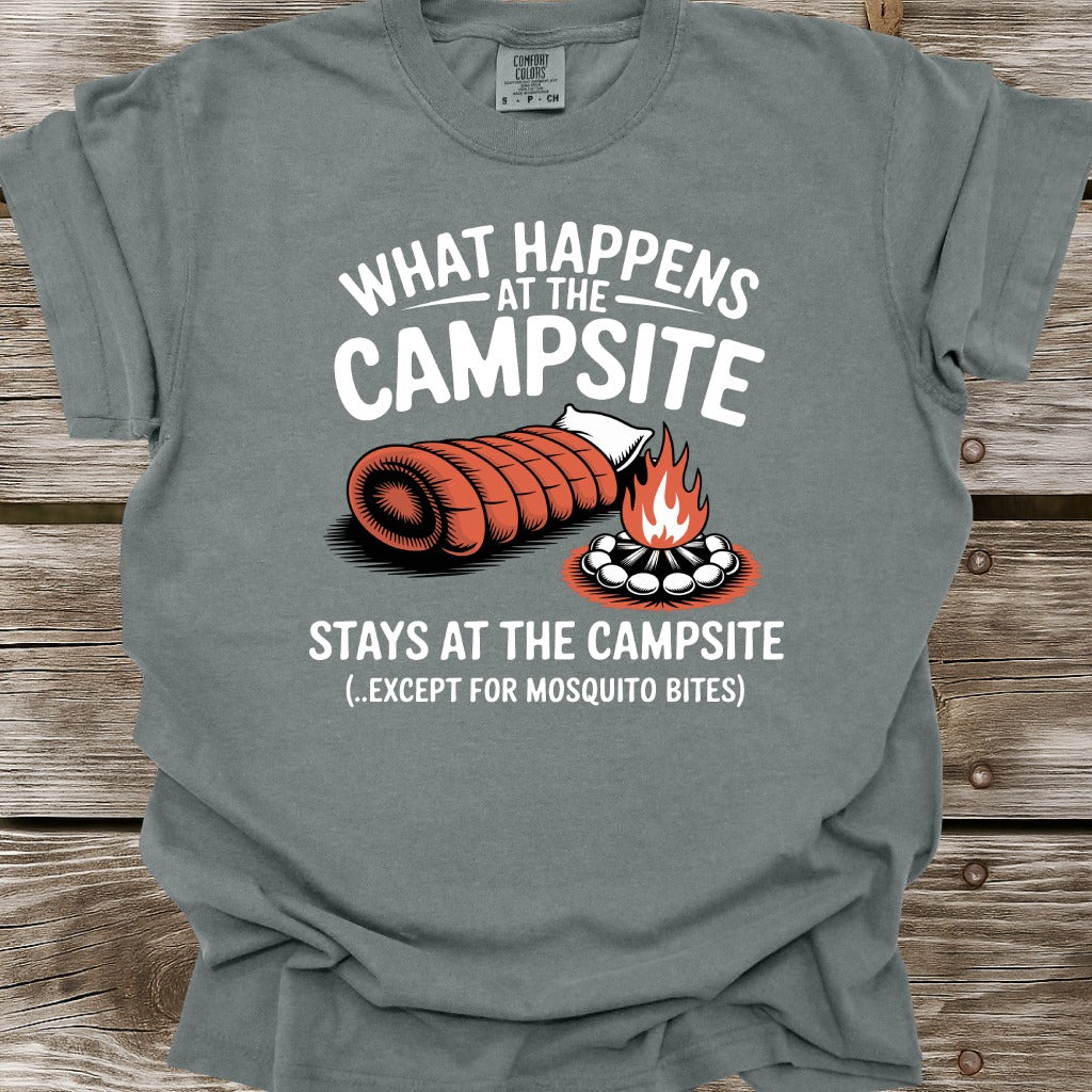 What Happens At The Campsite T-Shirt