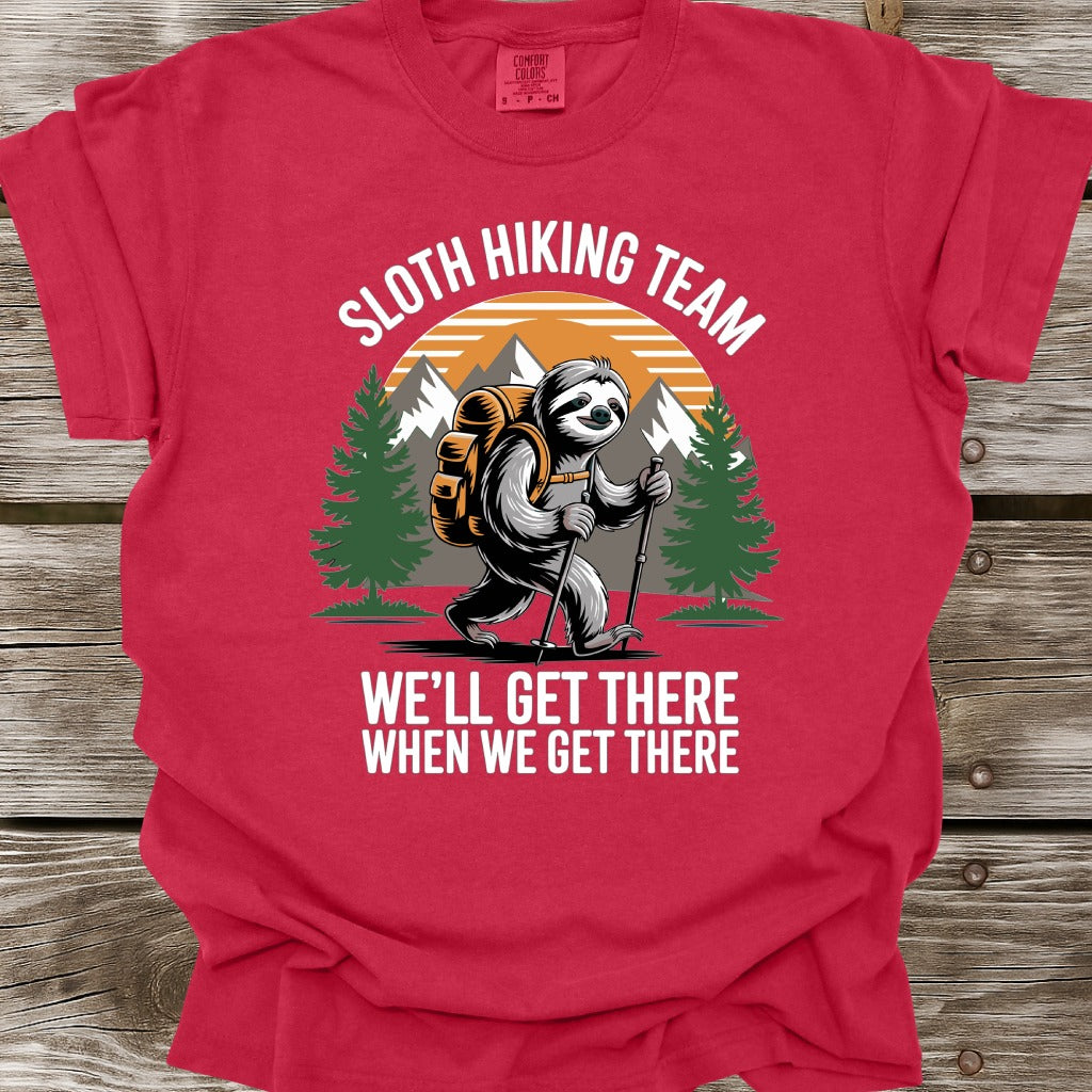Sloth Hiking Team T-Shirt