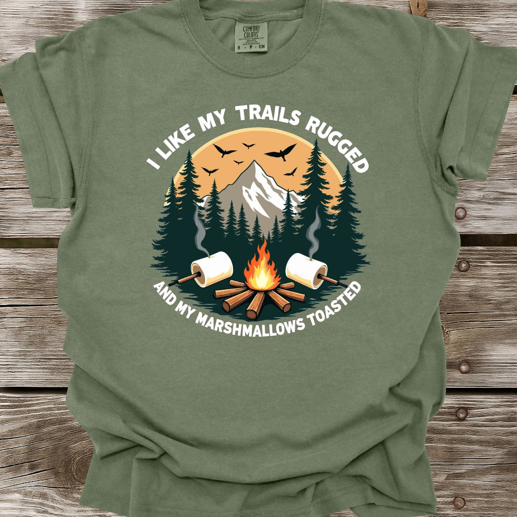 I Like My Trails Rugged T-Shirt