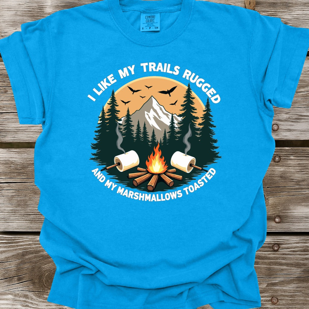 I Like My Trails Rugged T-Shirt
