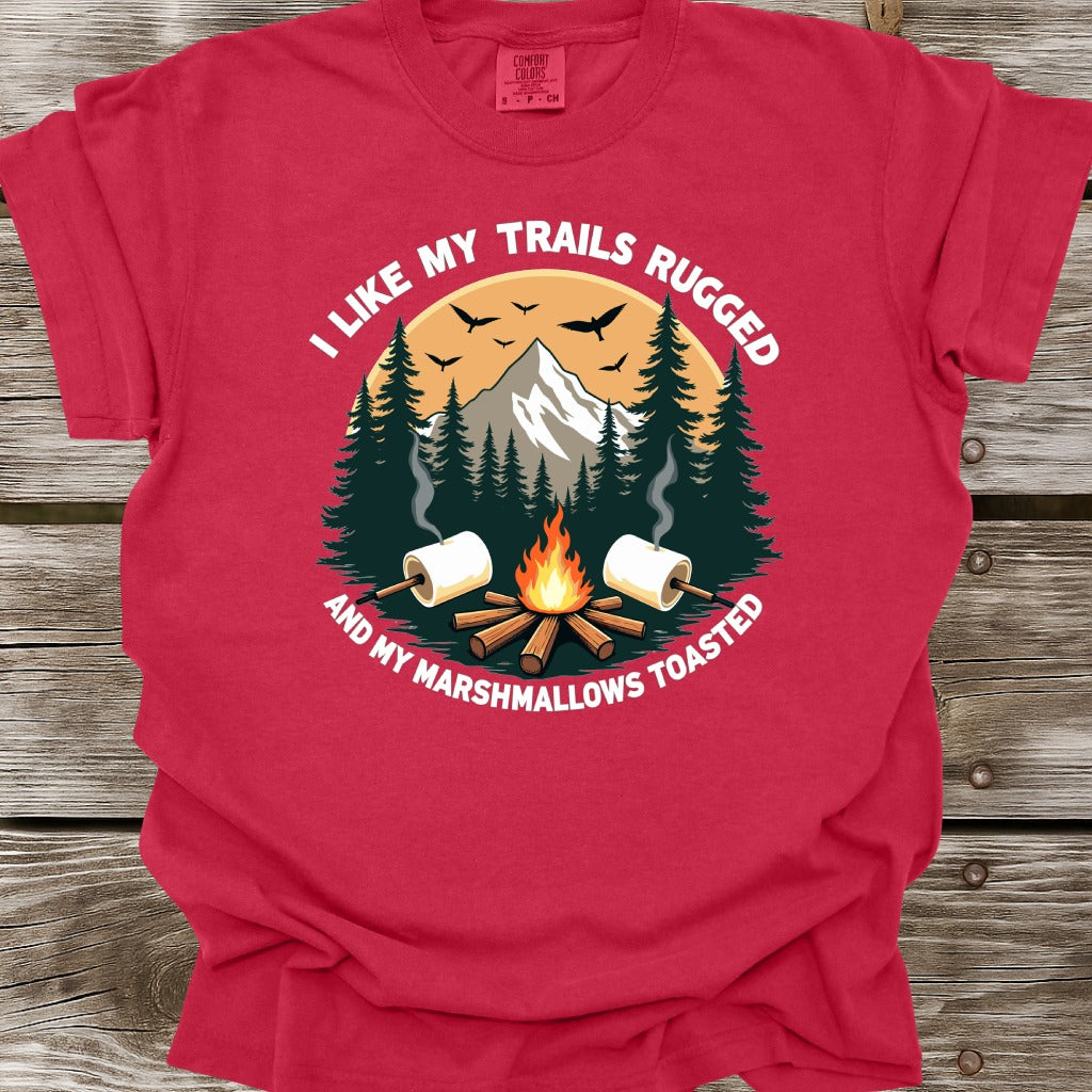 I Like My Trails Rugged T-Shirt