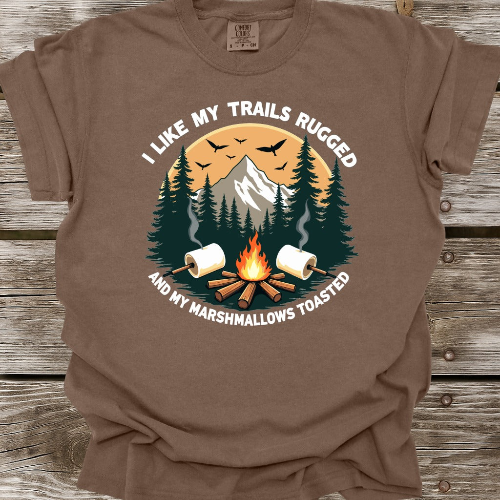 I Like My Trails Rugged T-Shirt