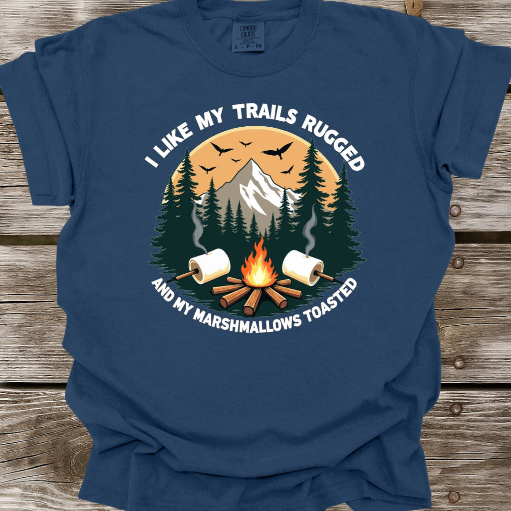 I Like My Trails Rugged T-Shirt