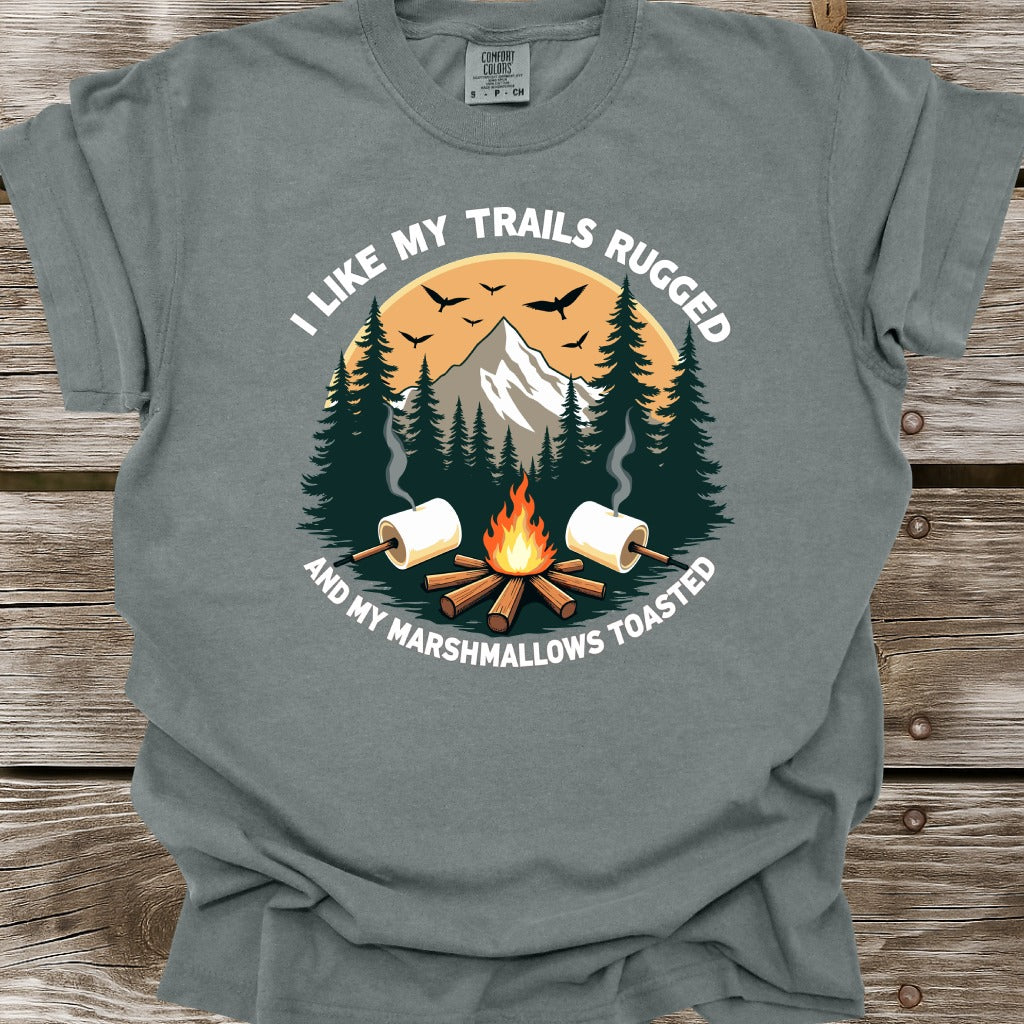 I Like My Trails Rugged T-Shirt