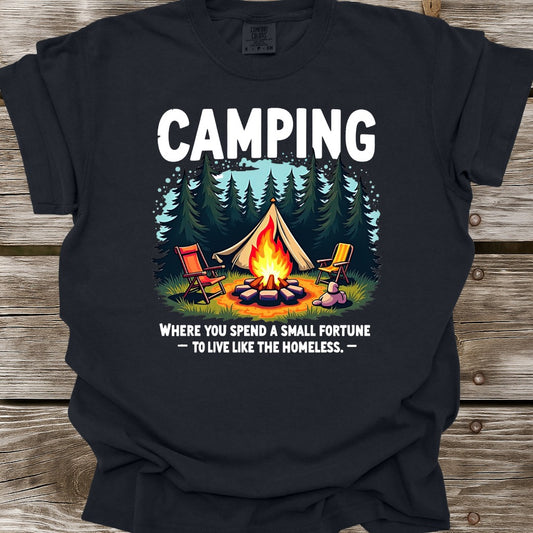 Live Like The Homeless T-Shirt