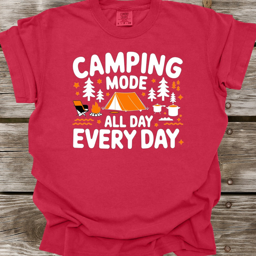 Camping Mode T-Shirt