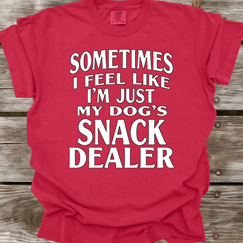 My Dog's Snack Dealer T-Shirt