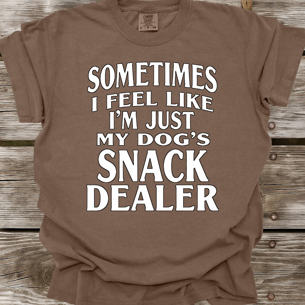 My Dog's Snack Dealer T-Shirt