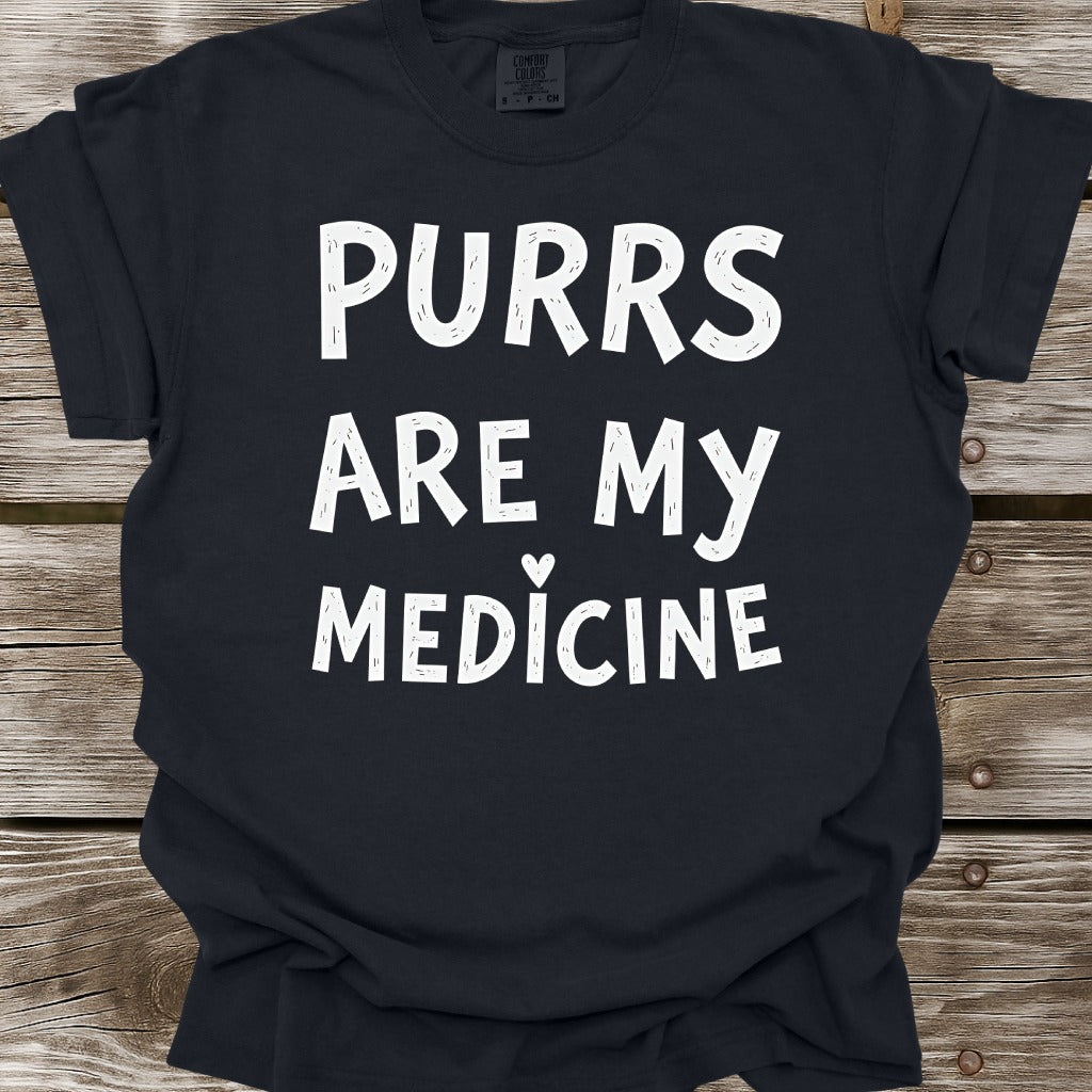 Purrs Are My Medicine T-Shirt