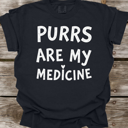 Purrs Are My Medicine T-Shirt