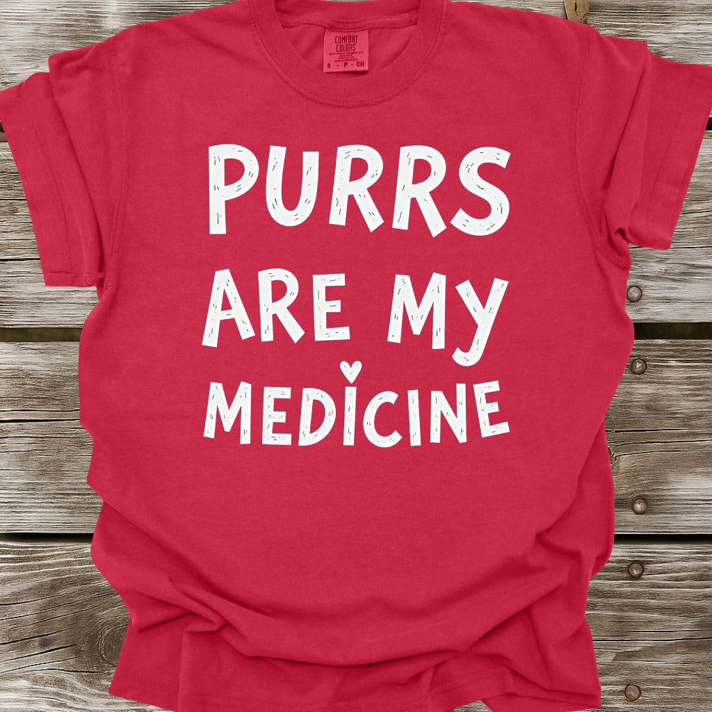 Purrs Are My Medicine T-Shirt