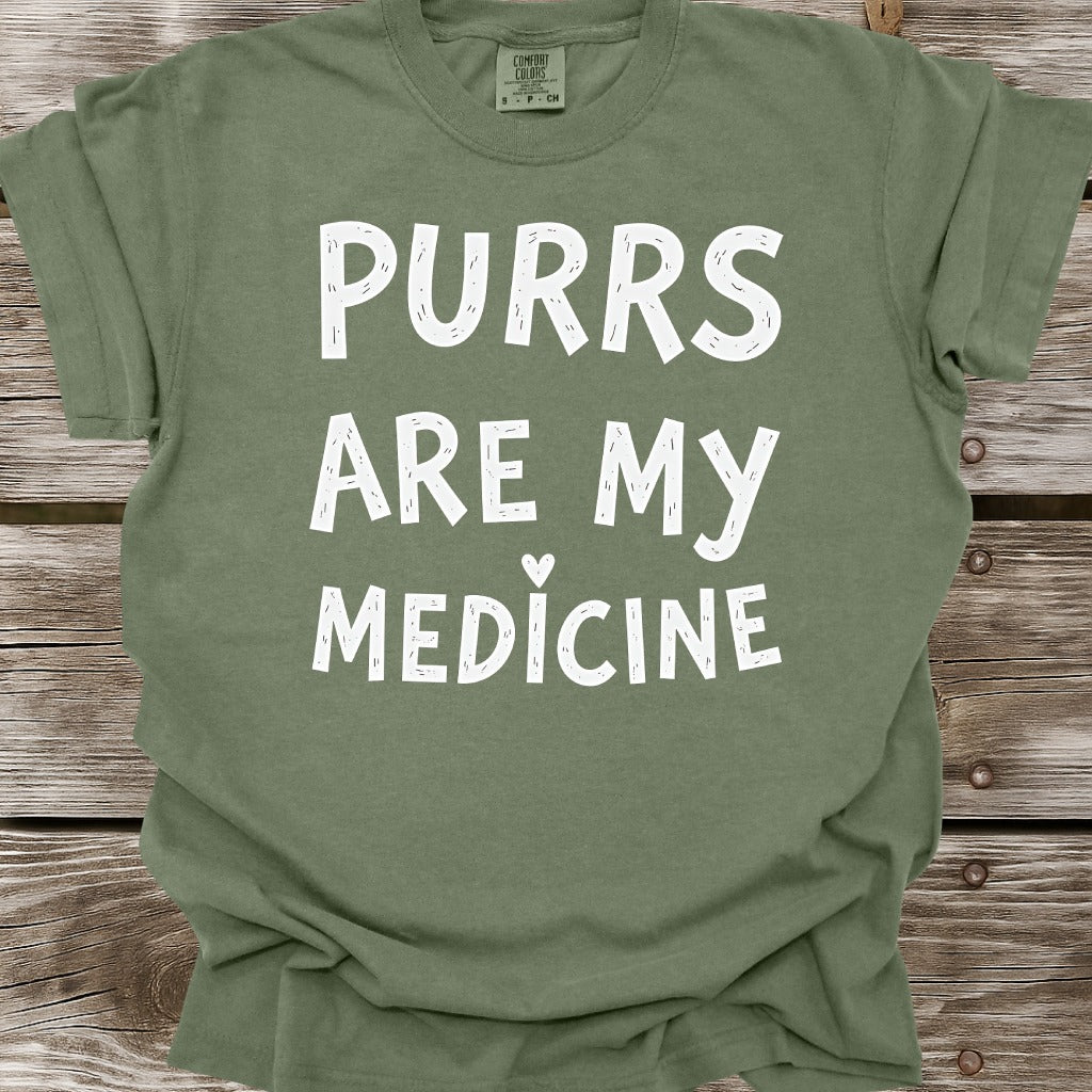 Purrs Are My Medicine T-Shirt