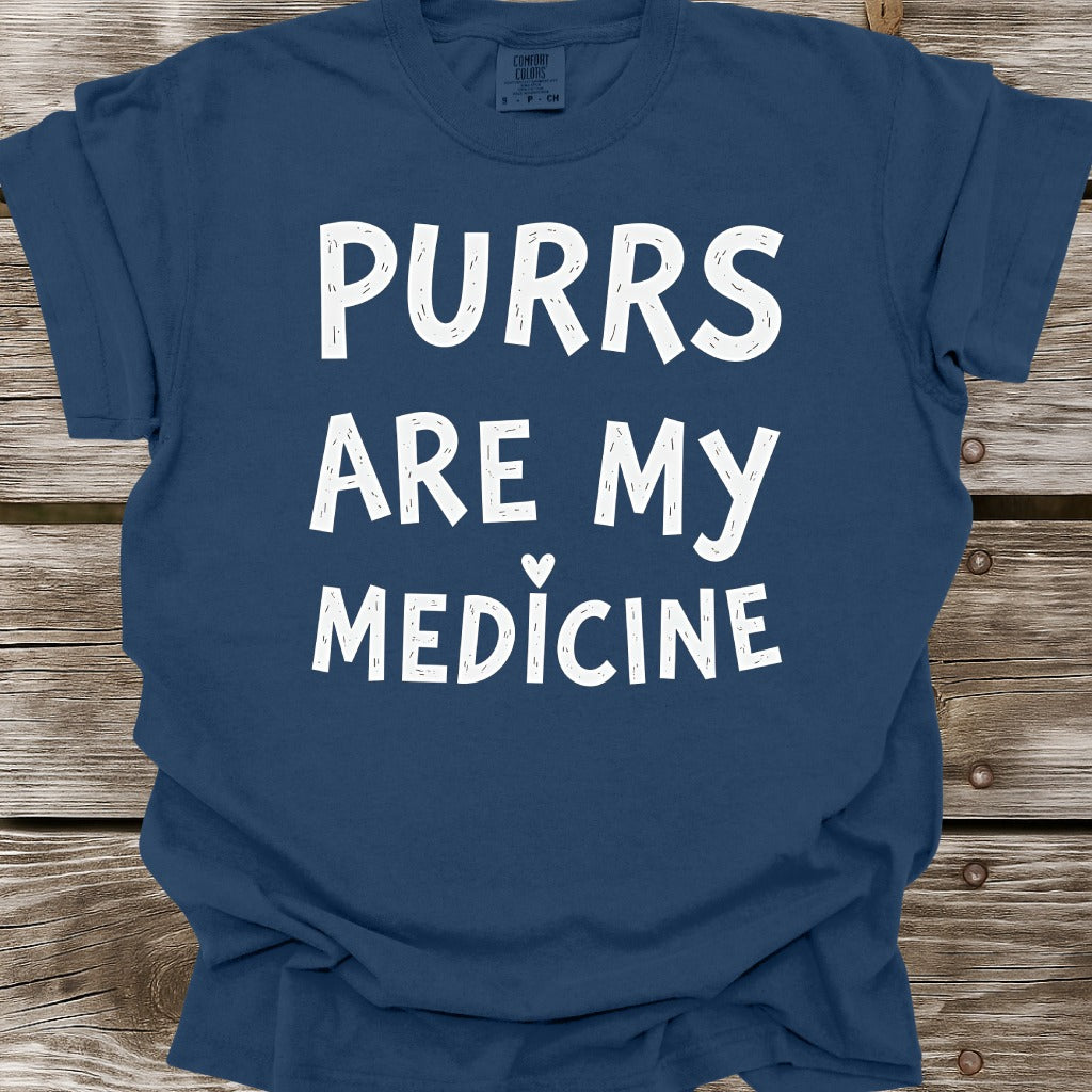 Purrs Are My Medicine T-Shirt