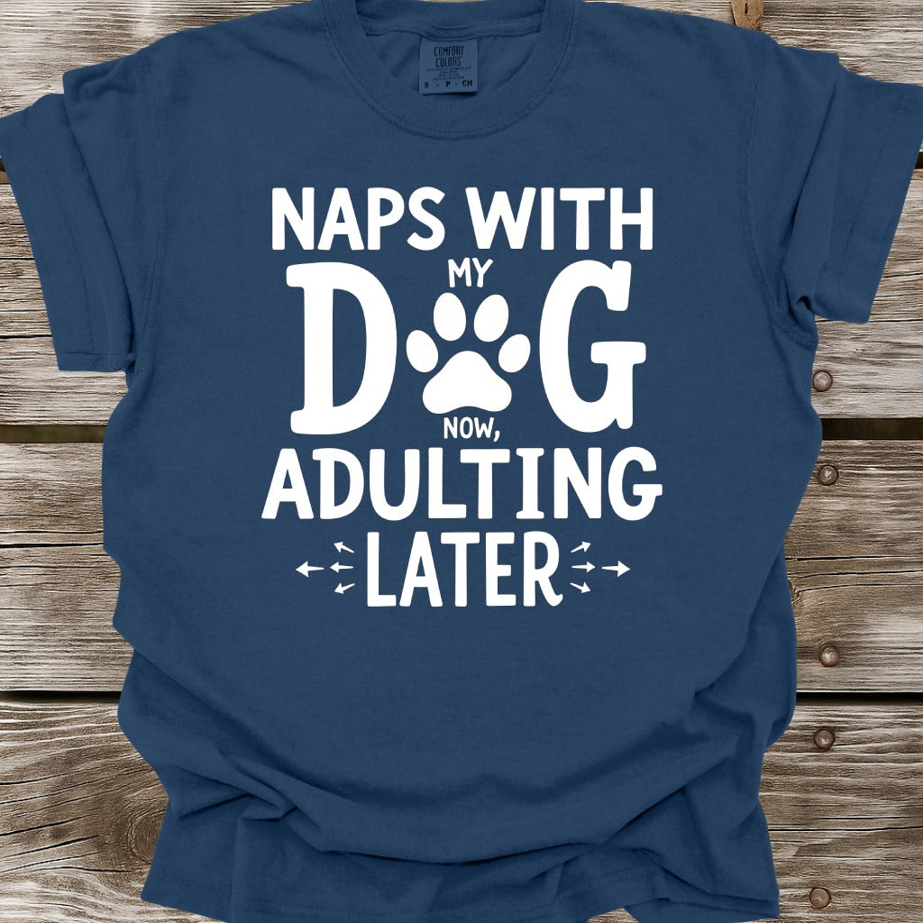 Naps With My Dog T-Shirt