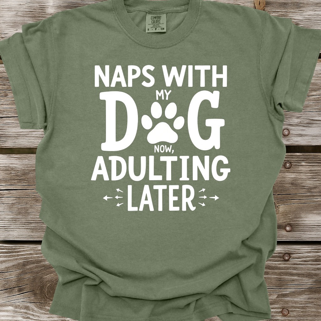 Naps With My Dog T-Shirt
