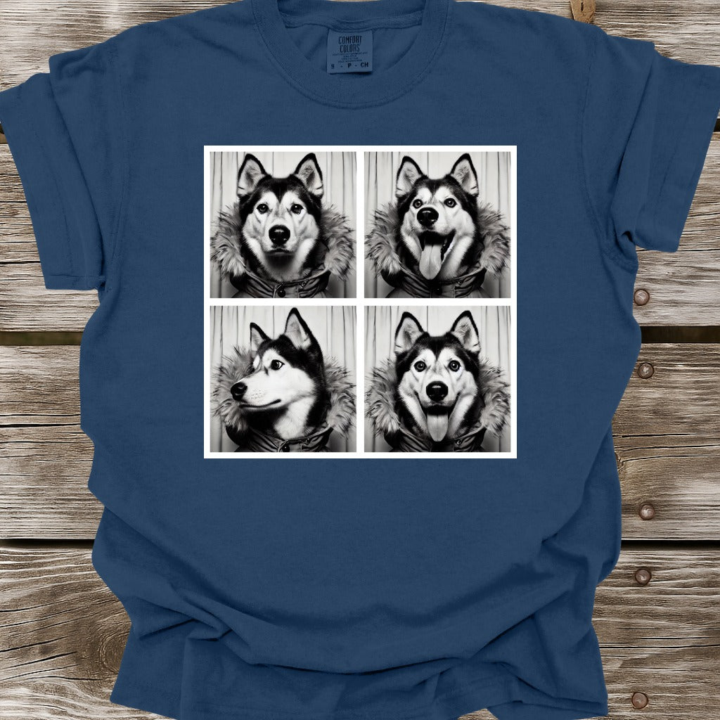 Husky Photo Shoot T-Shirt