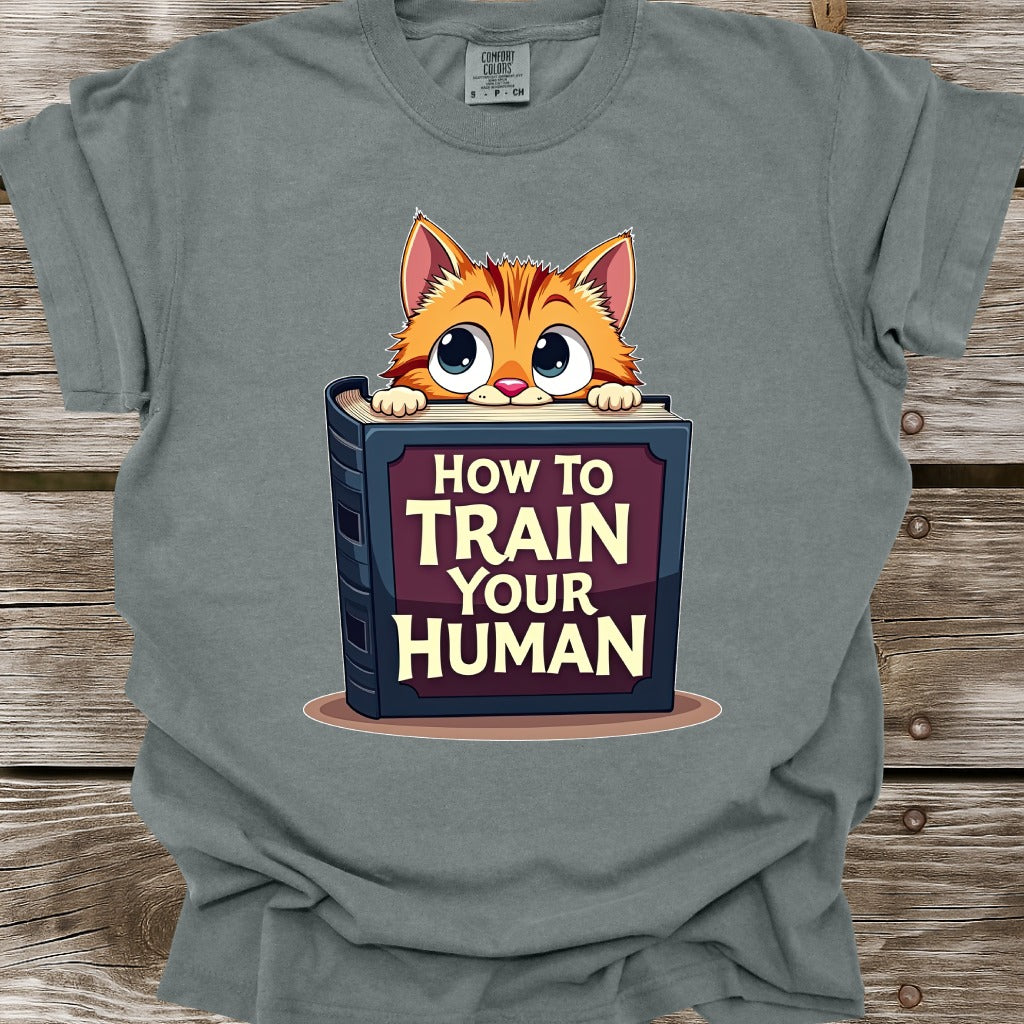 How To Train Your Human (Cat) T-Shirt