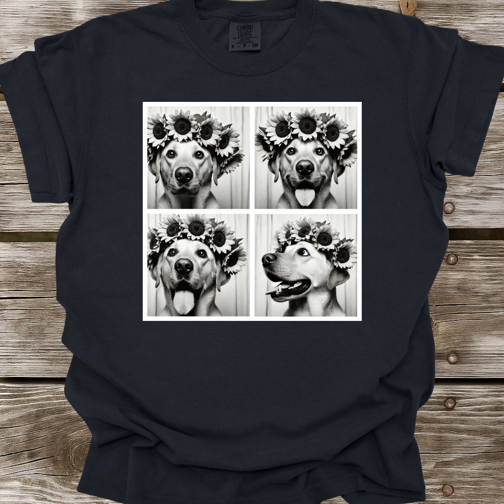 Golden Labrador Retriever Photo Shoot T-Shirt