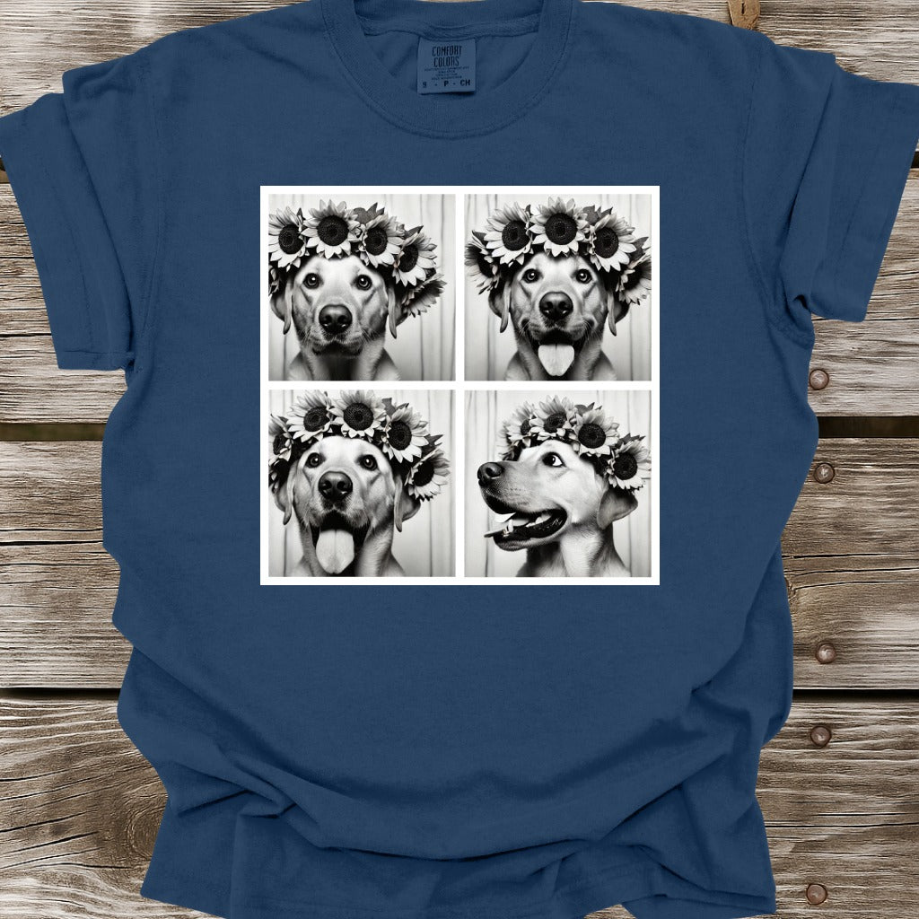 Golden Labrador Retriever Photo Shoot T-Shirt