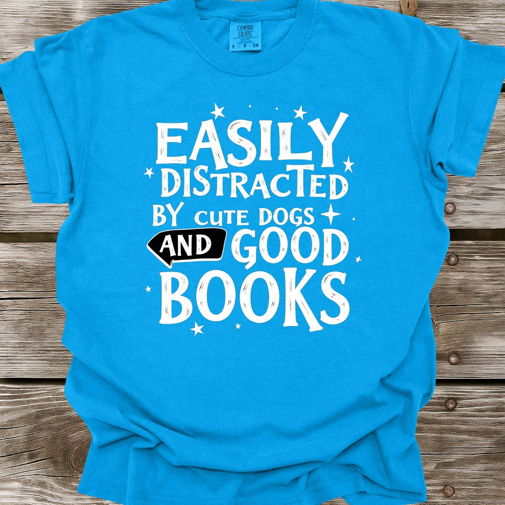 Cute Dogs And Good Books T-Shirt