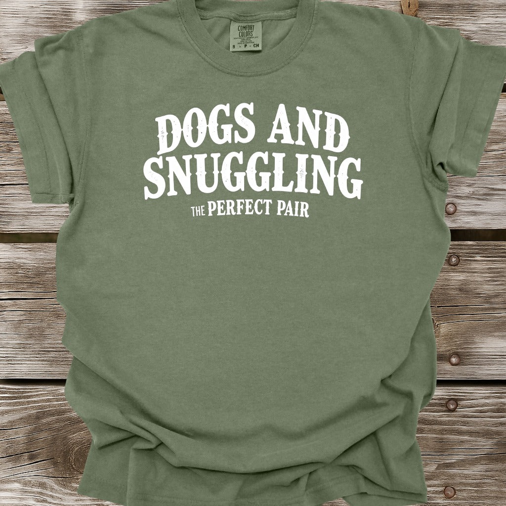 Dogs And Snuggling T-Shirt