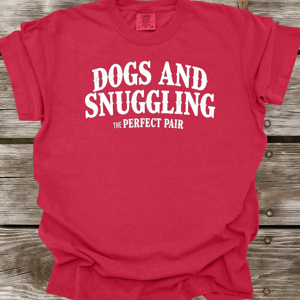 Dogs And Snuggling T-Shirt