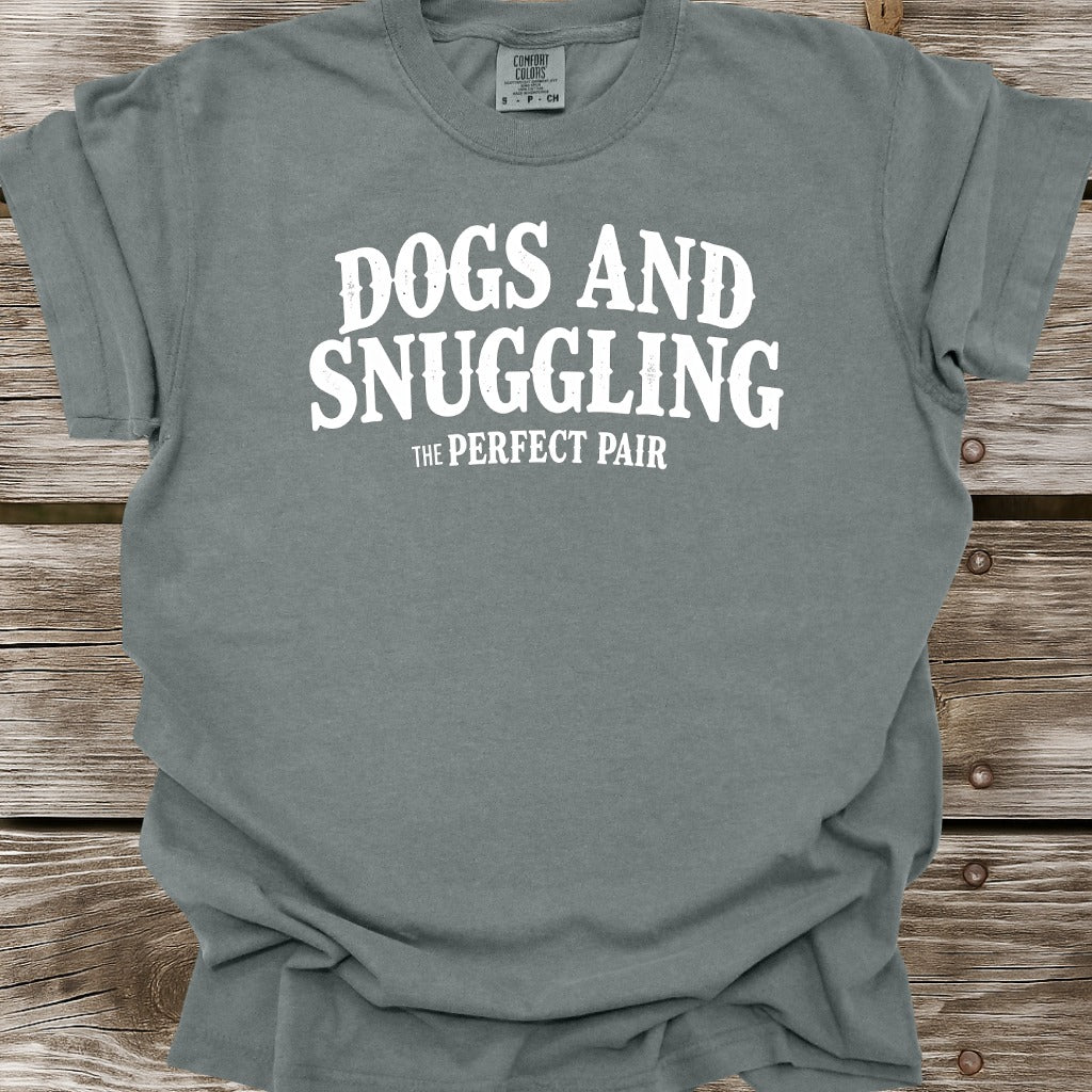 Dogs And Snuggling T-Shirt